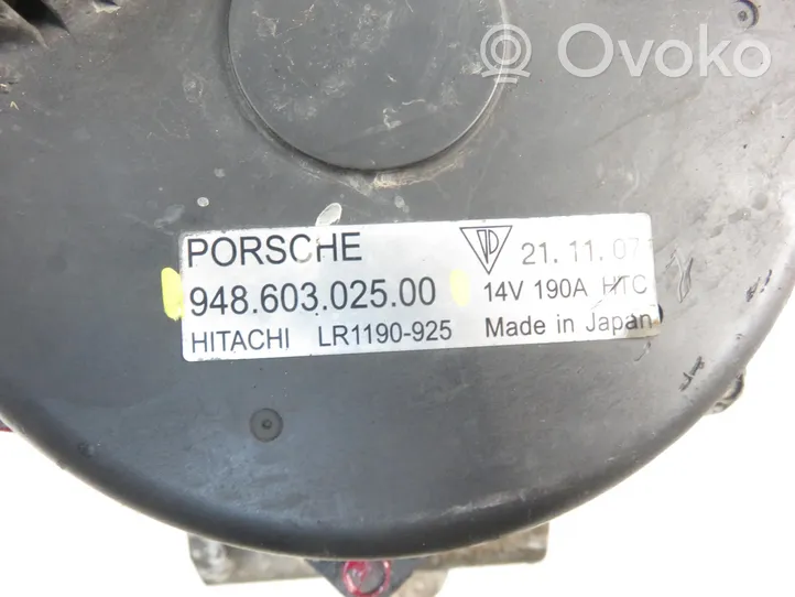 Porsche Cayenne (9PA) Generatore/alternatore 