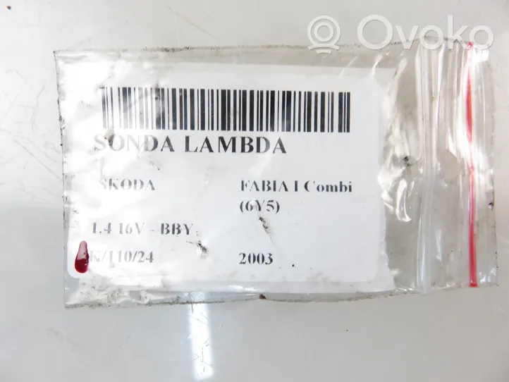 Skoda Fabia Mk1 (6Y) Lambda-anturi 
