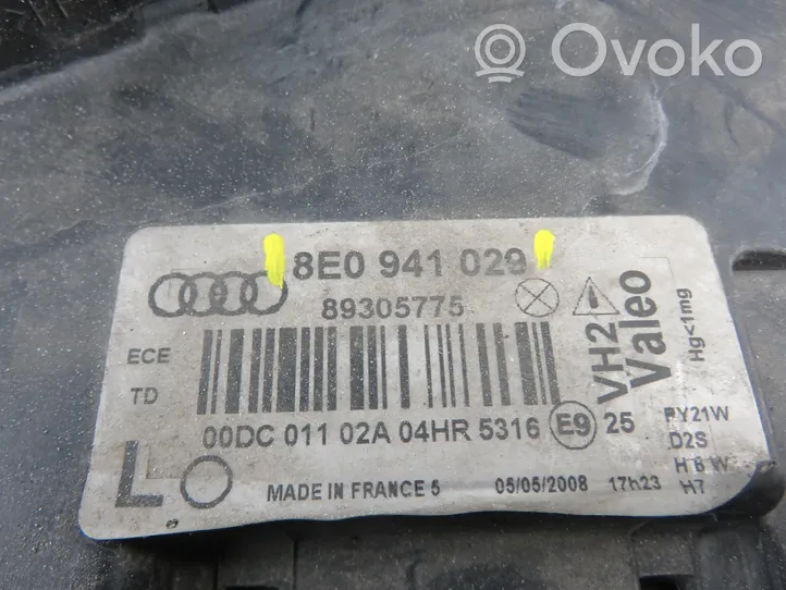 Audi A4 S4 B6 8E 8H Etu-/Ajovalo 