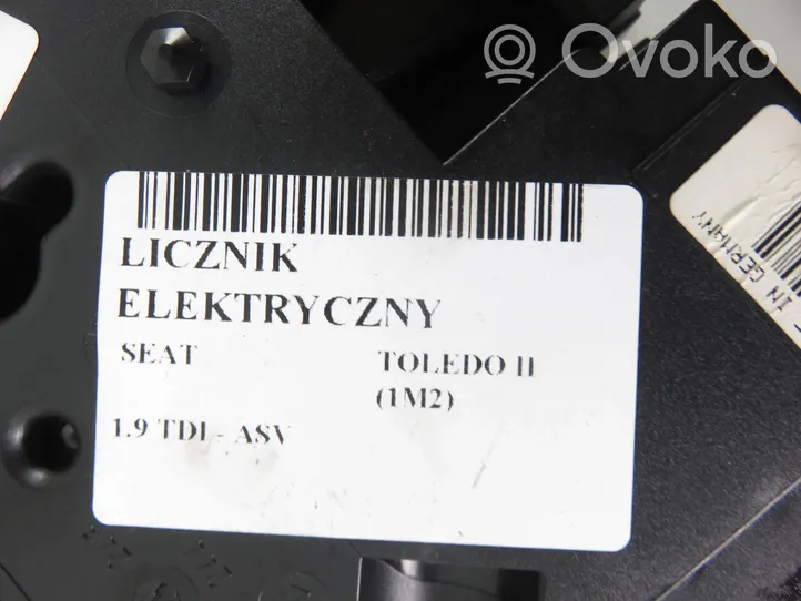 Seat Toledo II (1M) Tachimetro (quadro strumenti) 