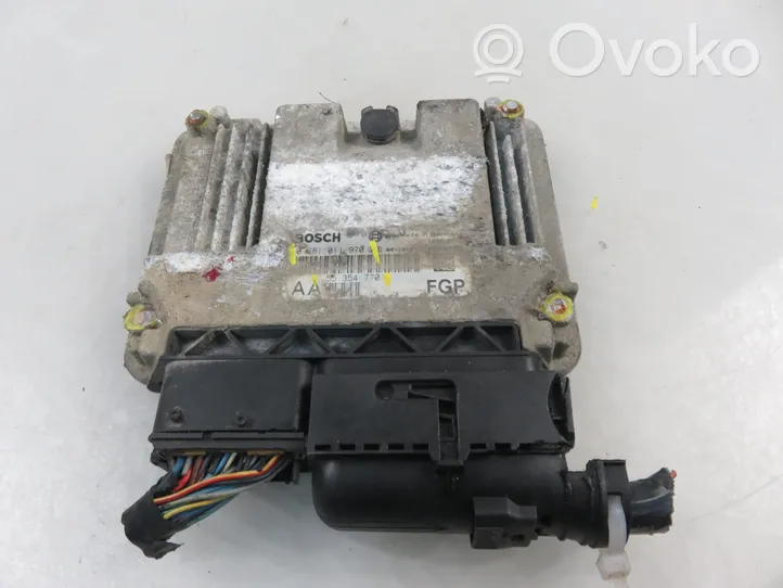 Saab 9-3 Ver1 Sterownik / Moduł ECU 0281011970