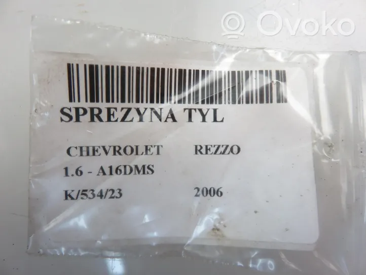 Chevrolet Rezzo Sprężyna tylna 
