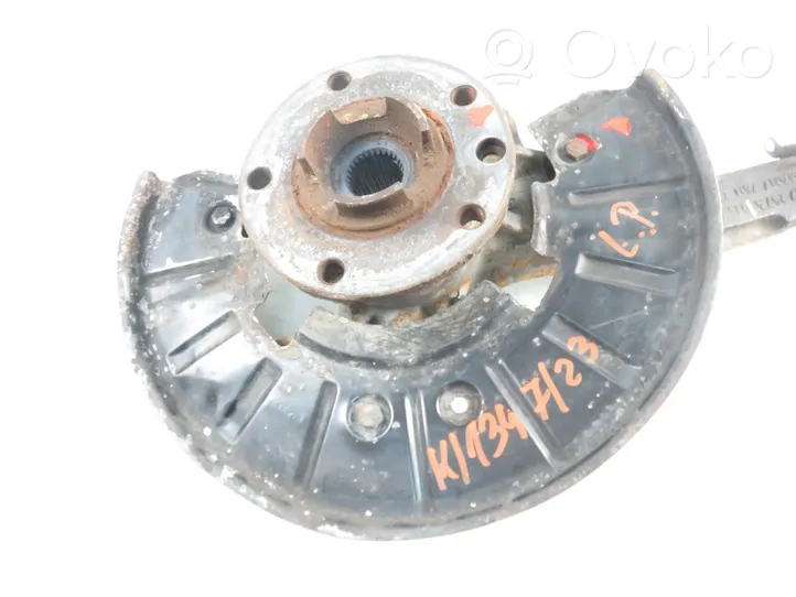 Volkswagen Touareg I Front wheel hub spindle knuckle 