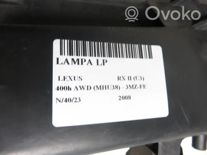 Lexus RX 300 Etu-/Ajovalo 