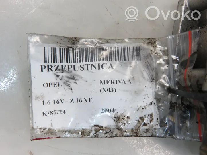 Opel Meriva A Przepustnica 