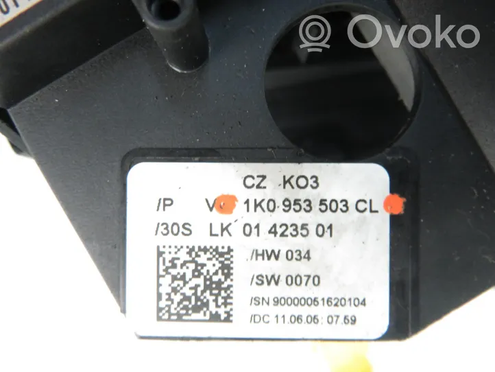 Volkswagen Golf V Leva/interruttore dell’indicatore di direzione e tergicristallo 1K0959653C