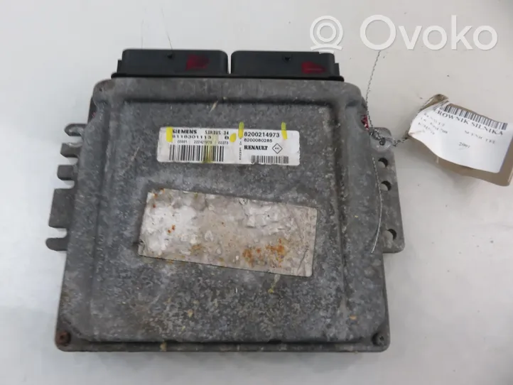 Renault Scenic I Sterownik / Moduł ECU S118301113B