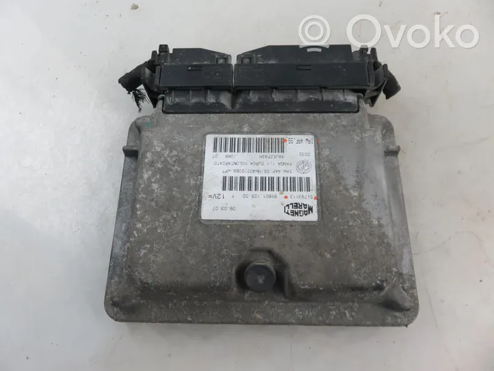 Fiat Panda II Calculateur moteur ECU 51793113