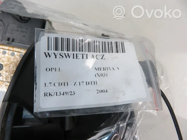 Opel Meriva A Unità principale autoradio/CD/DVD/GPS 13167830