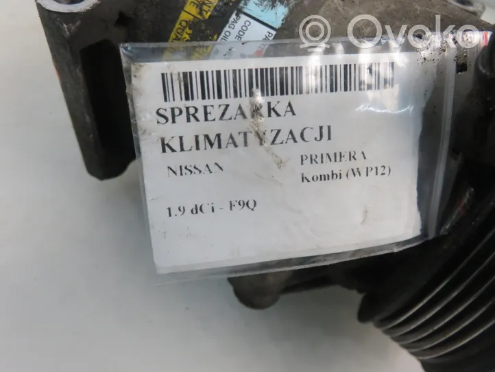 Nissan Primera Kompresor / Sprężarka klimatyzacji A/C 