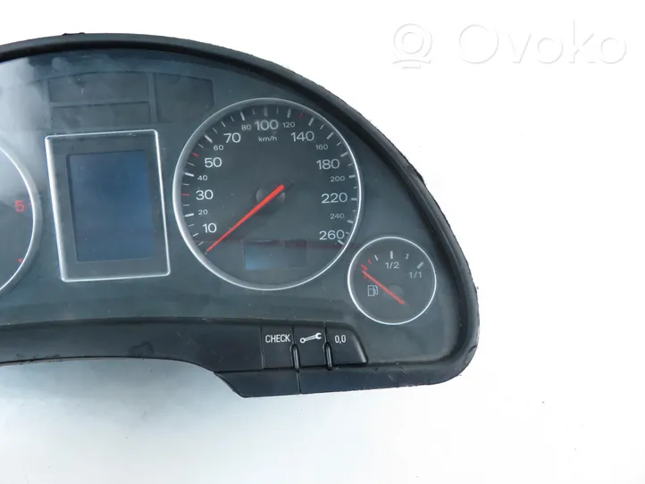 Audi A4 S4 B6 8E 8H Compteur de vitesse tableau de bord 