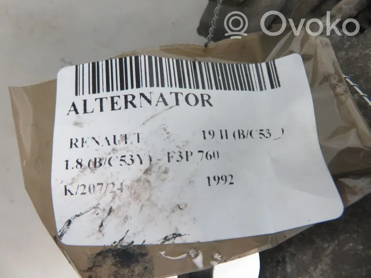 Renault 19 Generatore/alternatore 