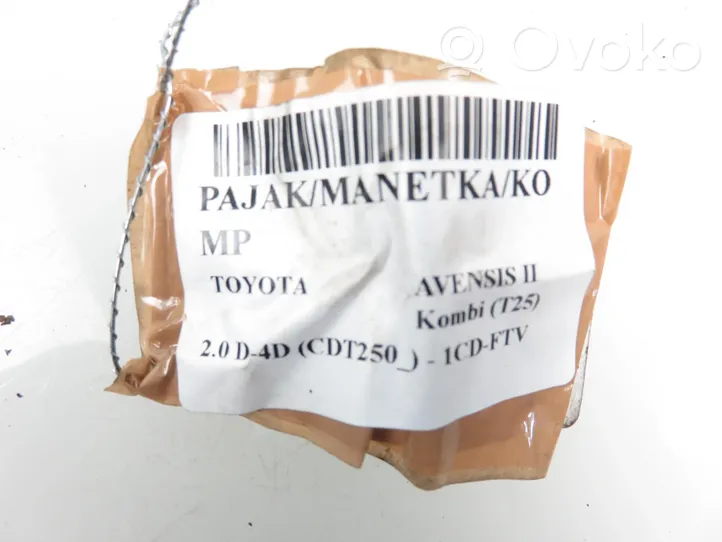 Toyota Avensis T250 Leva/interruttore dell’indicatore di direzione e tergicristallo 
