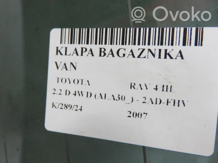 Toyota RAV 4 (XA30) Tylna klapa bagażnika 