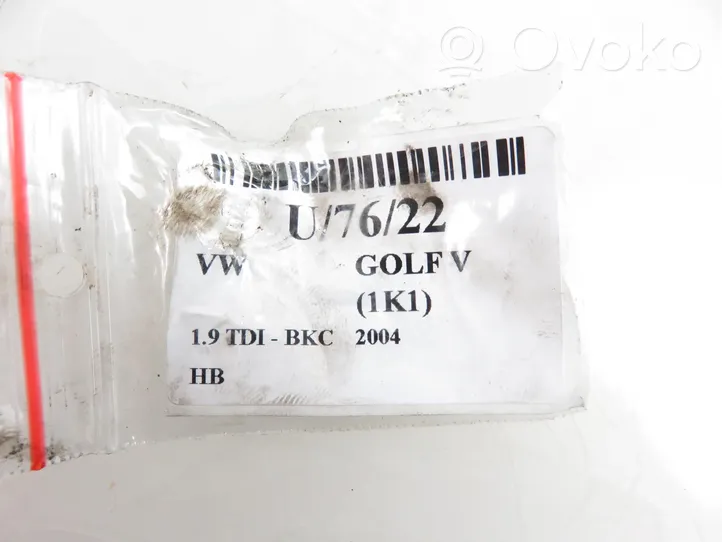 Volkswagen Golf V Трубка (трубки)/ шланг (шланги) интеркулера 0281002399