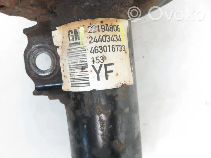 Opel Meriva A Front shock absorber with coil spring 