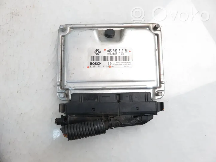 Skoda Fabia Mk1 (6Y) Sterownik / Moduł ECU 0281011412