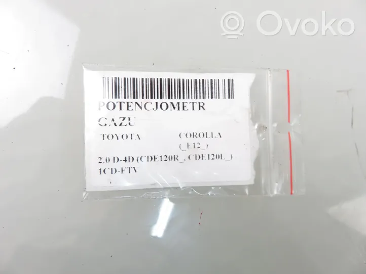 Toyota Corolla E120 E130 Pedale dell’acceleratore 1983003010