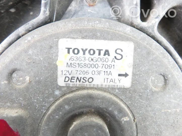 Toyota Avensis T250 Wentylator / Komplet 163630G060