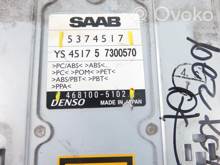 Saab 9-5 Radija/ CD/DVD grotuvas/ navigacija 4681005102