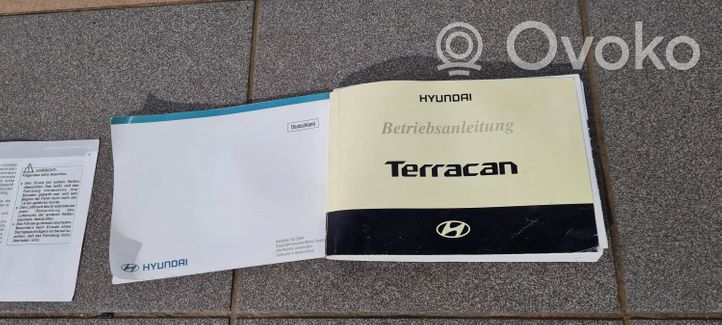 Hyundai Terracan Carnet d'entretien d'une voiture 