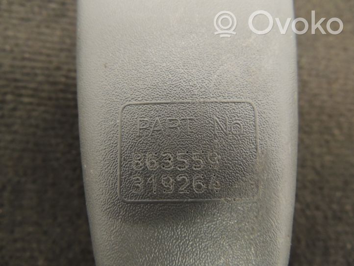 Volvo S40, V40 Boucle de ceinture de sécurité arrière 863559