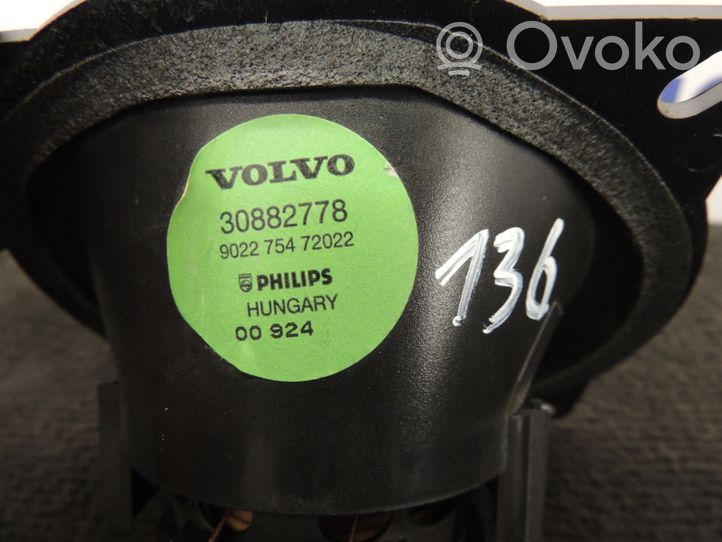 Volvo S40, V40 Enceinte de plage arrière 30882778