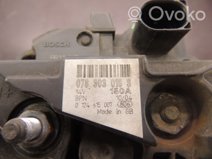 Audi A4 S4 B6 8E 8H Generatore/alternatore 078903016