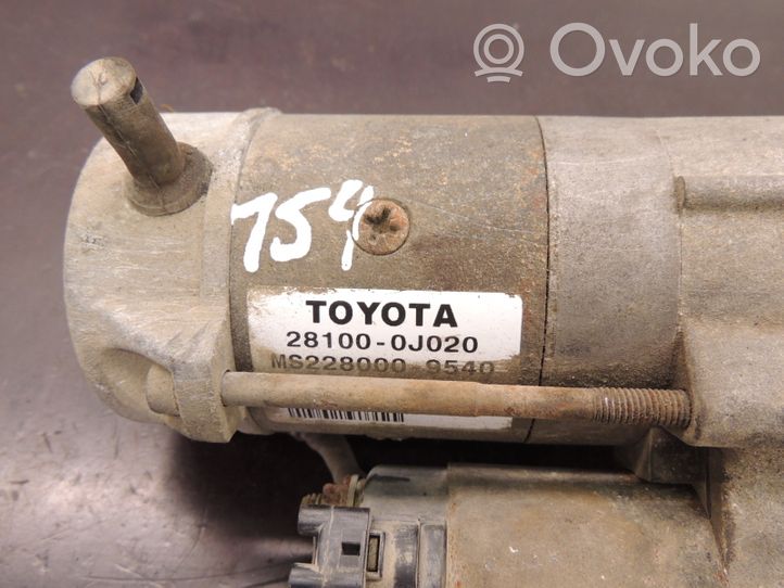 Toyota Yaris Démarreur 281000J020