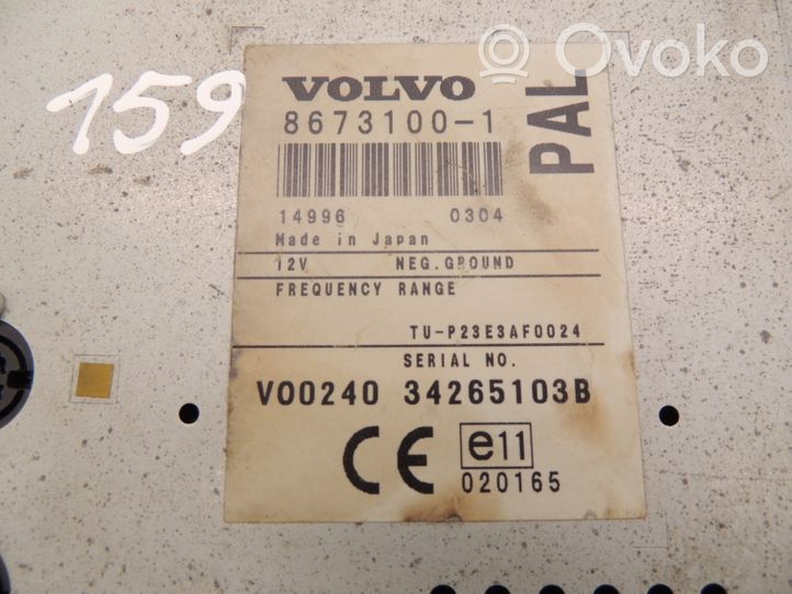 Volvo XC70 Unité / module navigation GPS 86731001