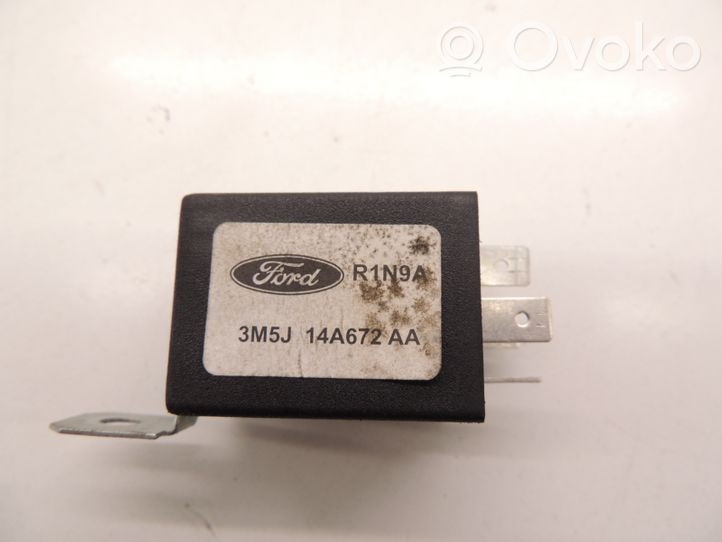 Ford Focus C-MAX Moduł / Przekaźnik haka holowniczego 3M5J14A672AA