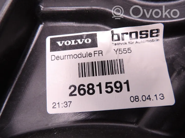 Volvo V40 Mécanisme de lève-vitre avant sans moteur 31276216