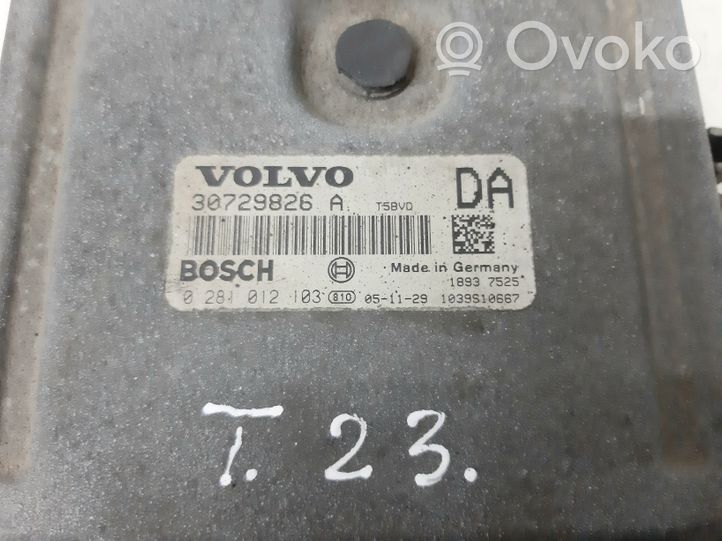 Volvo V70 Moottorin ohjainlaite/moduuli 30729826A
