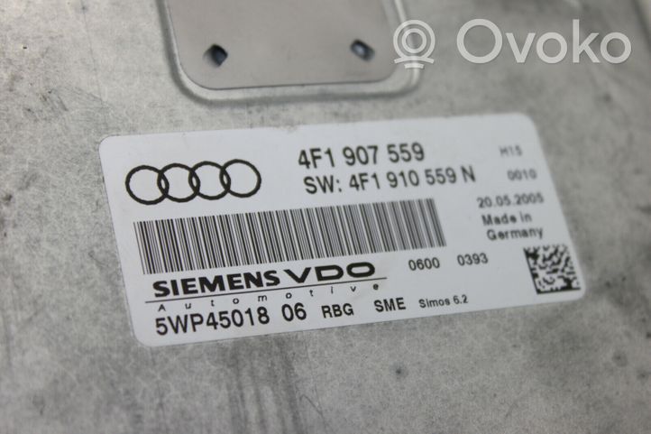 Audi A6 S6 C6 4F Variklio valdymo blokas 4F1910559N