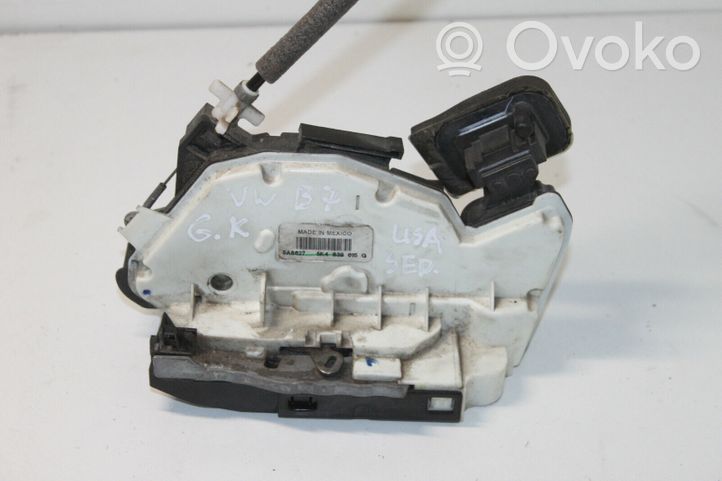 Volkswagen PASSAT B7 Rear door lock 5K4839015G