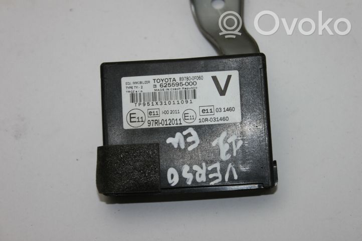 Toyota Verso Ajonestolaitteen ohjainlaite/moduuli 897800F060