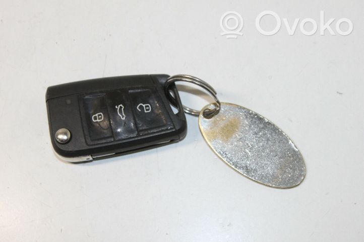 Skoda Octavia Mk3 (5E) Klucz / Karta zapłonu 