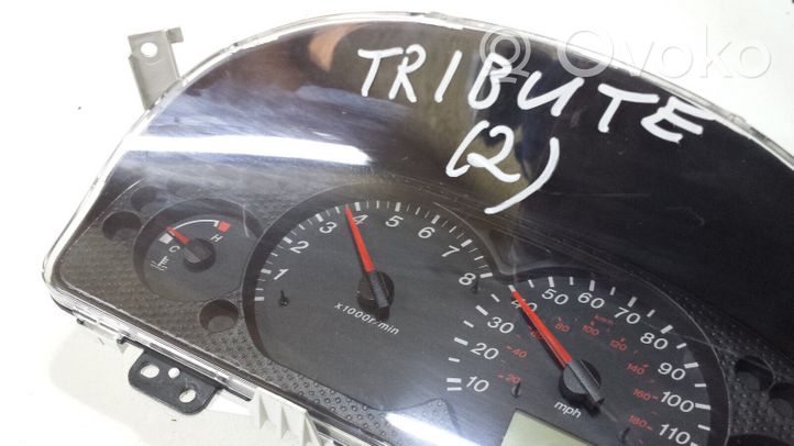 Mazda Tribute Compteur de vitesse tableau de bord 3T2T10849NC