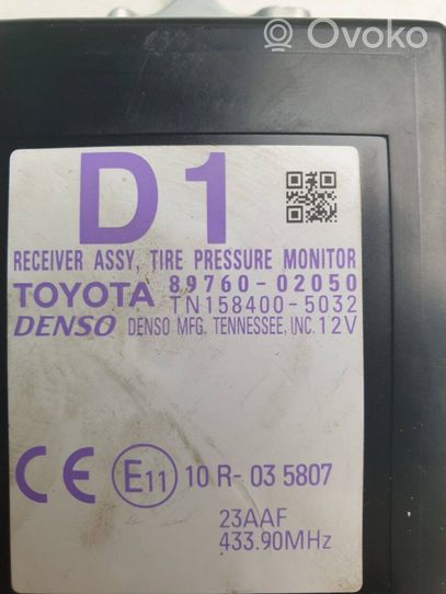 Toyota Corolla E160 E170 Sterownik / Moduł kontroli ciśnienia w oponach 8976002050