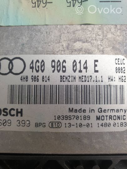 Audi A6 S6 C7 4G Engine control unit/module 4G0906014E
