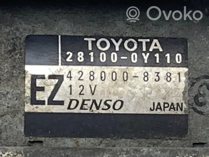 Toyota Yaris Rozrusznik 281000Y110