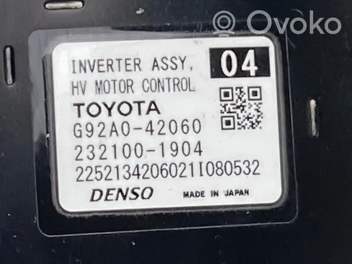 Toyota RAV 4 (XA50) Voltage converter inverter G92A042060