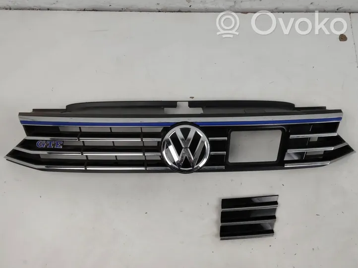 Volkswagen PASSAT B8 Maskownica / Grill / Atrapa górna chłodnicy 3G0853455