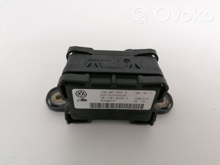 Volkswagen Eos ESP acceleration yaw rate sensor 7H0907655A