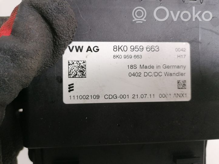 Audi A6 S6 C7 4G Convertitore di tensione inverter 8K0959663