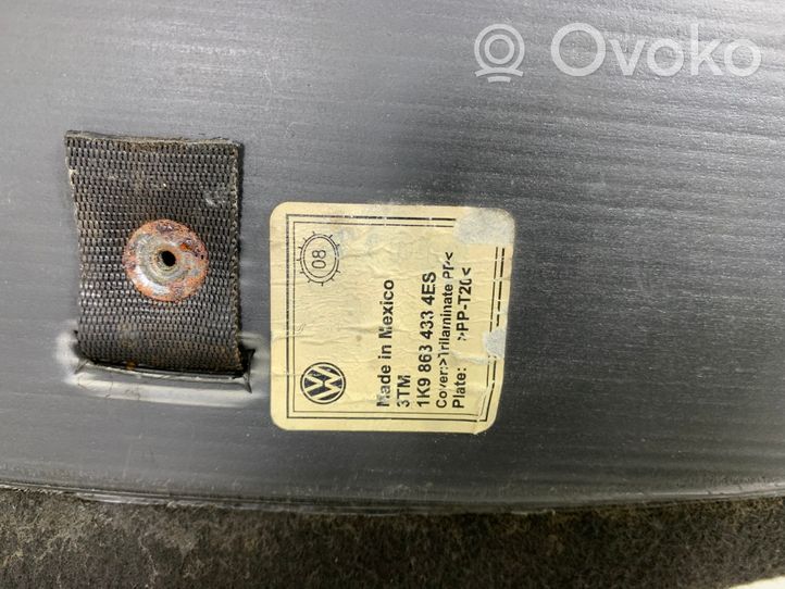 Volkswagen Golf V Tappetino di rivestimento del bagagliaio/baule 1K9863433