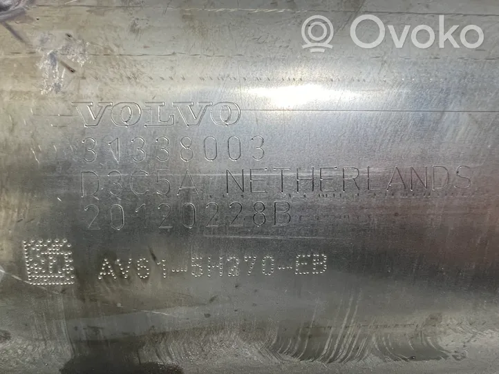 Volvo V50 Catalyst/FAP/DPF particulate filter 31338003