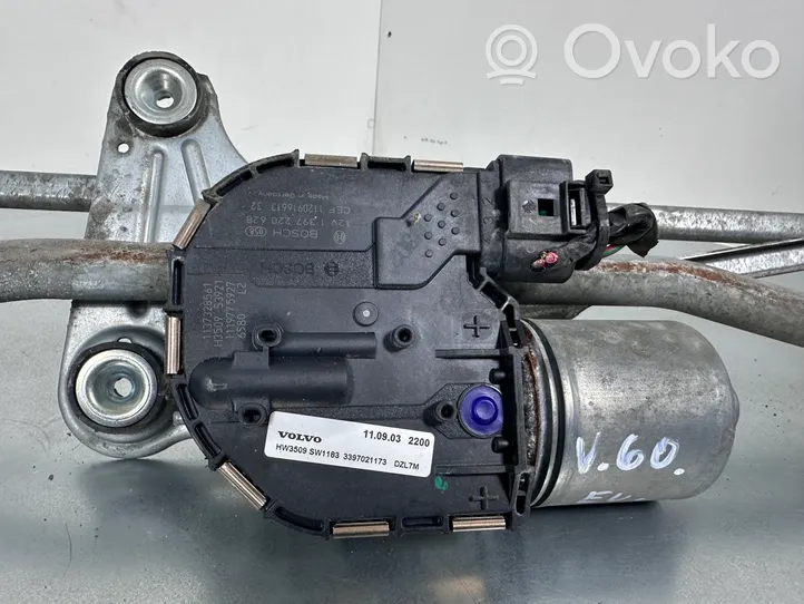 Volvo V60 Etupyyhkimen vivusto ja moottori 3397021173