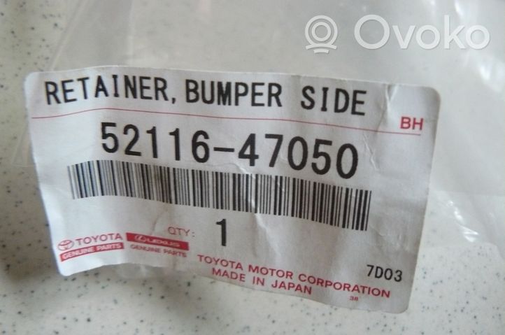 Toyota Prius (XW50) Staffa di rinforzo montaggio del paraurti anteriore 5211647050