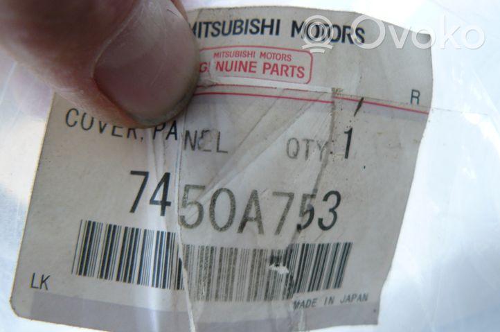 Mitsubishi Outlander Plaque avant support serrure de capot 7450A753